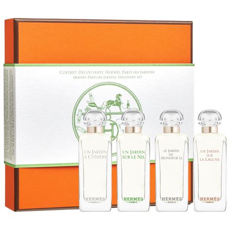 hermes perfume mini|hermes perfume discovery set.